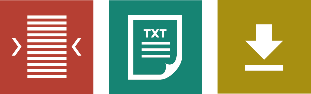 Margins Text Only and Download