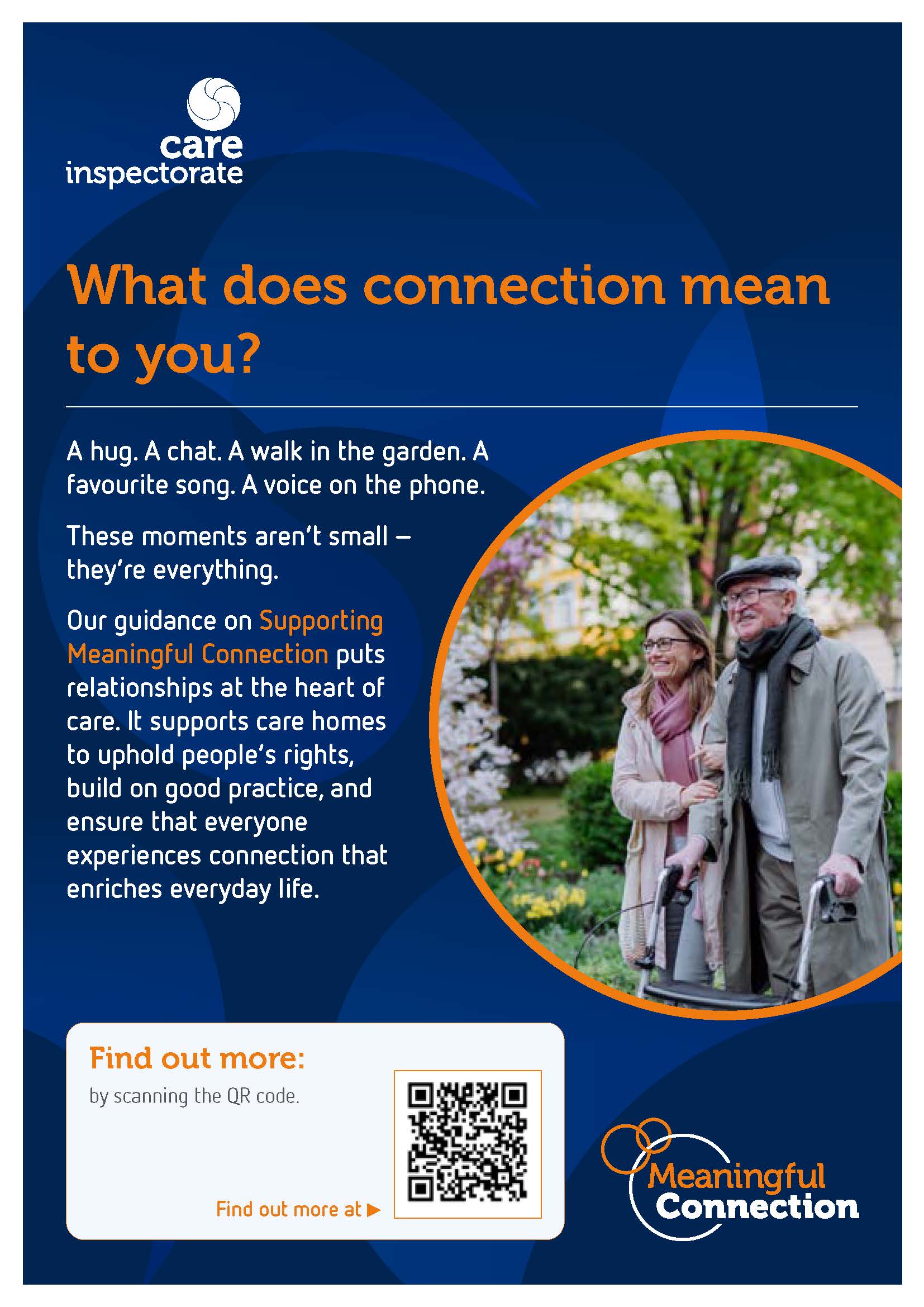 What does connection mean to you poster